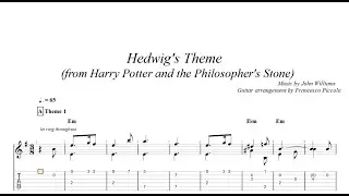 Harry Potter and the Philosopher's Stone -  Hedwig's theme (Fingerstyle Guitar Tab)