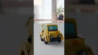 Очень милый Bumblebee в LEGO из нового Brickheadz набора #lego #blender3d #mecabricks