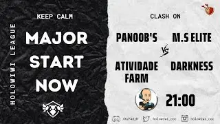 PANOOB&acute;S vs M.S ELITE / ATIVIDADE FARM vs DARKNESS - HOLOWIWI LEAGUE MAJOR - CLASH ON !!