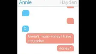 FIRST TIME ANNIE AND HAYDEN TALKED TO EACHOTHER!!