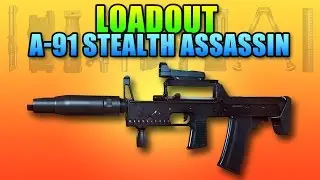 BF4 Loadout A-91 Stealth Assassin - A Great Silent Weapon | Battlefield 4 Carbine Gameplay