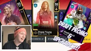98 OVR PULL!!! INSANE UPGRADES & NFL DRAFT PACKS!!!! l Madden 20 Ultimate Team