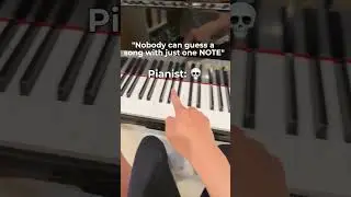 Can you name the piano piece&hellip; from just ONE note? 🎵