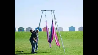 Prodigy Aerial Yoga Rig - Setup Timelapse