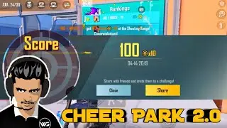 How I Do 100 + x10 Score in New Cheer Park | By WricKxGaming | BGMI
