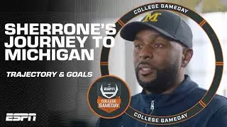 Sherrone Moore says, 'It means everything to take over the Michigan program!' | College GameDay