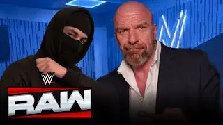 Triple H раскрывает, кто этот таинственный человек в маске за кулисами | WWE Raw Breakdown