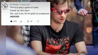 Dear Troll, only comment if you know the poker environment. Thank you. #troll #haters