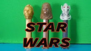 STAR WARS PEZ TOY REVIEW CANDY