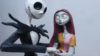 Disney Enesco Traditions Jim Shore Figur: Nightmare Jack und Sally Grabstein