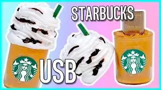 DIY STARBUCKS USB Flash Drive! DIY Back To School Supplies