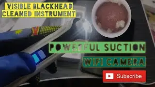 unboxing visible blackhead cleaned instrument,odar kat shopee/lazada je bersih muka!