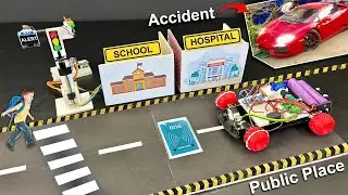 Automatic Speed Control | Road Accident Prevention | Harish Projects