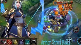 ASHE Armor Shred Build | Crit Attack Speed & Armor Pen