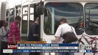 RTC to launch 'ride on demand' Paratransit service with Lyft