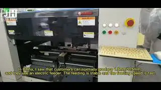 YAMAHA YV100XG pick and place machine, how about it? Is there any problem with the processed product