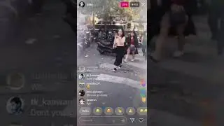 J.I.D live in Paris walking the streets and playing with instagram filters.