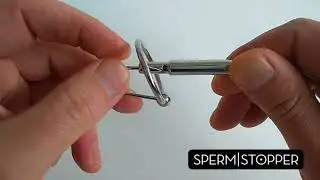 Penisplug Open Arrow - open penisplug met eikelring