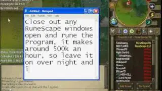 Free RuneScape Bot 500k/hour