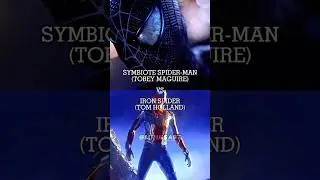 Symbiote Spider-Man (Tobey Maguire) vs Iron Spider (Tom Holland) #MARVEL #Spiderman #ForYou #Edit