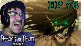 AOT IS BACK | Attack On Titan Final Season Ep 76 REACTION
