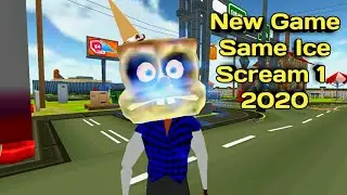 Playing New Horror Ice Scream Neighbor: House Game. Parking, Cafe, House, Part#1. By U Gaming Art