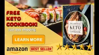 THE KETO COOKBOOK - AMAZON BEST SELLER