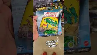 DC Action Comics Action Sedan | Hotwheels Premium Pop Culture
