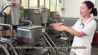 High Output, Compact Footprint - SINOFUDE Gummy Cooker & Depositor for Efficient Production