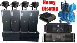 2 Double bass 4Top Heavy Djsetup | Denger  Djsetup 4topand 2bass price | Full dj