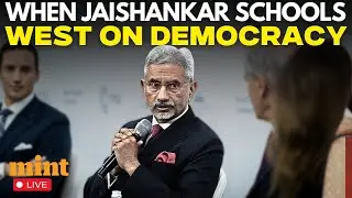 LIVE | Jaishankar SCHOOLS West On Democracy, Calls Out 'Double Standards' | India News | PM Modi