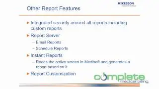 Medisoft Training Version 16 - Additional Reports