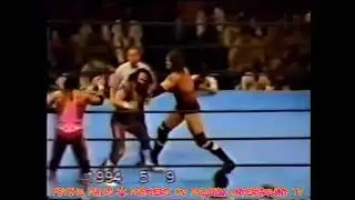 Masterz Of Mayhem TV - Tag-Team - Adam Bomb & Macho Man Randy Savage Vs. Owen & Brett Hart