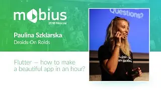 Paulina Szklarska — Flutter — how to make a beautiful app in an hour?