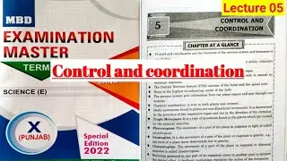 #EXAMINATION MASTER MBD #10 SCIENCE! CONTROL AND COORDINATION ! #pseb #psebboard #pseb10thclass