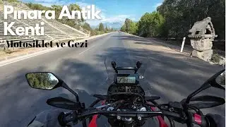 CRF 250 Rally ile Pınara Antik Kenti Gezisi