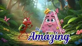 A is Amazing! | Fun Alphabet Song for Kids | Ant, Apple & Antelope | Learn the Letter A