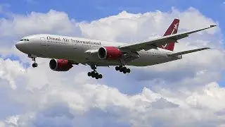 Omni Air International Boeing 777 Landing At BWI Airport