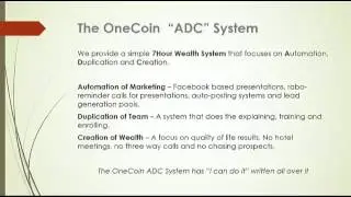 One Coin Presentation     Easy to Understand mp4 www.onelife.eu/signup/ymssp