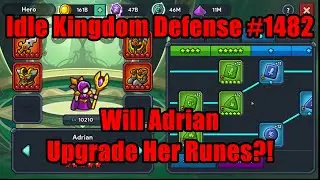 Idle Kingdom Defense #1482 - Улучшит ли Адриан свои руны?! #IdleKingdomDefense