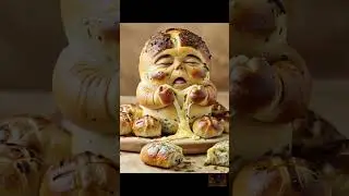 Insane Breadstick Monster Transformation 🍞🤯 | AI Food Magic!