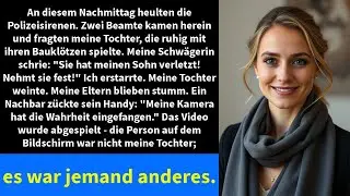 An diesem Nachmittag heulten die Polizeisirenen. Zwei Beamte kamen herein und fragten meine Tochter,