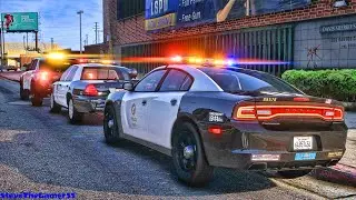 Играю в GTA 5 за ПОЛИЦЕЙСКОГО City Patrol|| LAPD|| GTA 5 Mod| 4K