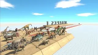 CHAMPIONSHIP Minefield Who Can Go Through To the end? ► Animal Revolt Battle Simulator