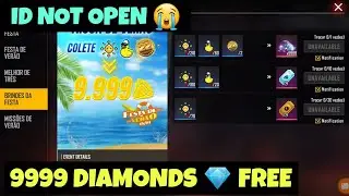 Free Fire 9999 Diamonds Event | Brazil Server New Event | Brazil Server 9999 Diamonds Kaise Milega
