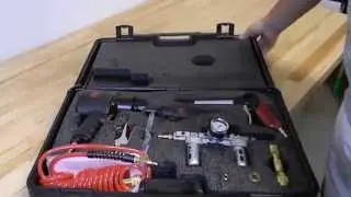 Jupiter Pneumatics Sample Kit - Impact Wrench, Die Grinder and More