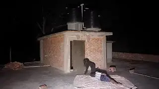 🔴Real ghost capture over the roof