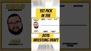 The 1st pick in the 2015 Wrestling draft! Who/What would you take? #wwe  #bayley #sashabanks #draft