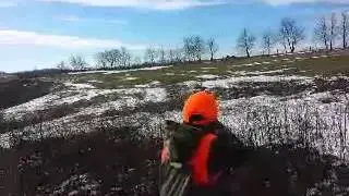 Indian run rabbit hunt