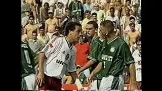 Briga Fernando Diniz e Galeano | Palmeiras x Fluminense 2001